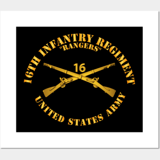 16th Infantry Regt - Rangers - Infantry Br Posters and Art
